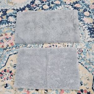 Plush Bathroom Rug Set